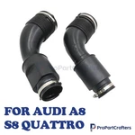 4H0129616J Left & Right Side Engine Air Intake Hose Pipes For Audi A8/S8 Quattro. Fixed Price $95.91.