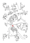 Genuine Audi Vw Q8 Q7 Touareg 4MB 4MG 4MN CR7 Breather Line 06M121692AD. Fixed Price $70.02.