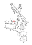 Audi Vw Q8 Q7 Touareg 4MB 4MG 4MN CR7 Pressure Hose 4M0145738R. Fixed Price $138.71.