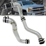 Hps Polish Cold/hot Intercooler Charge Pipe For 13-16 Silverado Sierra 6.6L Lml. Fixed Price $673.00.
