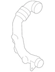 Genuine Subaru Air Inlet Pipe 46011AN01A. Fixed Price $56.52.