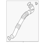 Genuine Bmw Air Duct 13-71-7-605-044. Fixed Price $417.80.