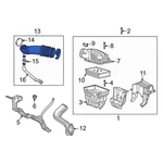 For Jeep Gladiator 2021-2023 68293165AC Rear Engine Air Intake Hose. Fixed Price $228.48.