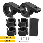 Mount Brackets Led Light Bar Clamp Roof Roll Cage 1" 1.25" 0.75" Tube Offroad Eh. Fixed Price $16.14.