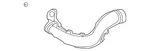 Genuine Nissan Engine Air Intake Hose 16554-1HK0A. Fixed Price $51.61.