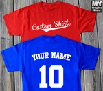 Custom Baseball T-shirt Personalized Game Tee. Fixed Price $19.19.