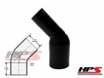 Hps 0.75" 1.25" 19MM 32MM 4-PLY Silicone 45 Degree Elbow Reducer Hose Black. Fixed Price $36.62.