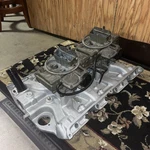 Ford Fe 427 Low Riser Dual Quad C3AE-9425-J With C3AE-C Carburetors Oem. Fixed Price $3000.00.