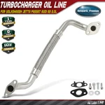 Turbocharger Oil Return Line For Volkswagen Jetta 2006-2008 Passat Audi A3 2.0L. Fixed Price $53.98.