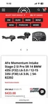 Afe Power Momentum Intake For Bmw N55 3.0 V6. Fixed Price $220.00.