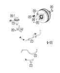 Genuine Mopar Brake Booster Vacuum Hose 4581533AE. Fixed Price $47.65.