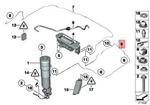 Bmw Alpina Hybrid B7LX B7X Air Intake Tube Left 37206789167. Fixed Price $37.13.