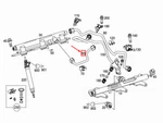 Mercedes-benz Coupe C205 Fuel High-pressure Line A2760703132. Fixed Price $173.25.
