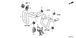 Honda Acura 79725-TZ5-A11 Water Outlet Hose Assembly #3 In Diagram. Fixed Price $19.97.