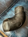 Classic Mini Right Hand Cold Fresh Air Intake Duct Pipe Elbow Engine CZH1300. Fixed Price $29.25.