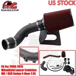 Cold Air Intake Kit For 2008-2015 Mitsubishi Lancer Evolution 10 X 2.0T Mr / Gsr. Fixed Price $107.80.