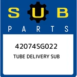 Subaru Tube Delivery 42074SG022, New Genuine Oem Part. Fixed Price $36.30.