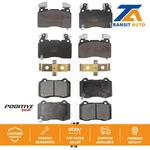 Front Rear Semi-metallic Brake Pads Kit For Chevrolet Camaro Ss KPF-100811. Fixed Price $68.11.