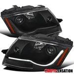 Fit 1999-2006 Audi Tt Black Led Bar Projector Headlights Headlamps Left+right. Fixed Price $273.53.