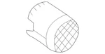 Genuine Volkswagen Air Transfer Tube 6RF-129-363. Fixed Price $5.24.