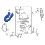 For Lexus NX300H 2015-2021 1775136080 Engine Air Intake Hose. Fixed Price $86.52.