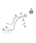 Genuine Mopar Fuel Filler Vent Hose 52030371AB. Fixed Price $53.07.