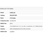 2018 Cadillac Cts Front Floor Console Rear Air Duct Used Oem 22786834. Fixed Price $108.77.