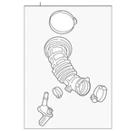 Genuine Gm Air Cleaner Outlet Duct 84761167. Fixed Price $103.75.