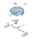 New Audi A6 Avant C7 Engine Breather Vent Hose 059103209F Original. Fixed Price $76.05.