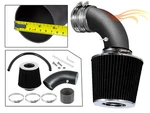 Bcp Rw Grey 1993-1998 Golf Gti Jetta Cabrio 2.0L Short Ram Air Intake Kit+filter. Fixed Price $48.49.