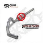 Diamond Eye 4" Cat Back Exhaust For 2004-07 Dodge Ram Cummins Diesel No Muffler. Fixed Price $479.99.