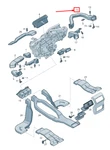 Audi Q5 Fy Left Hand Steering Instrument Panel Air Duct 80B819726. Fixed Price $81.99.