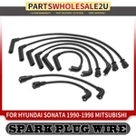 New 8PCS Spark Plug Wire Set For Hyundai Sonata 90-98 Mitsubishi Galant Sigma. Fixed Price $30.59.