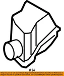281912B000 New Hyundai Oem Exhaust Resonator 07-09 Santa Fe. Fixed Price $12.00.