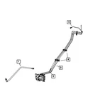 Genuine Mopar Fuel Supply Tube 05171009AB. Fixed Price $21.20.
