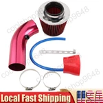 Car Cold Air Intake Filter Alumimum Induction Kit Pipe Hose System 3" Red. Fixed Price $36.04.