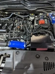 Used Mishimoto Cold Air Intake Blue Fits 2017-2021 10TH Gen. Honda Civic Si.. Fixed Price $300.00.