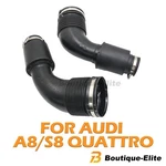 Left & Right Side Engine Air Intake Hose Pipes For Audi A8/S8 Quattro 4H0129616J. Fixed Price $118.04.