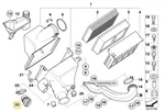 Air Hose For Bmw E-39 520 523 525 528 530. Fixed Price $36.95.