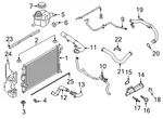 Ford Oem Hose - Radiator M1MZ8260AA. Fixed Price $90.43.