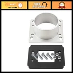 Universal Cold Air Intake Filter With Maf Sensor Adapter Plate - High Performanc. Fixed Price $26.99.