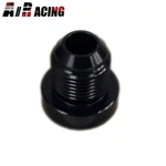 Black AN8 8AN Male Billet Aluminum Weld On Fitting Bung Emusa. Fixed Price $6.49.