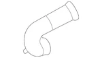 Genuine Porsche Air Inlet 992-145-583-D. Fixed Price $157.38.