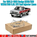 New Fuel Injector Lines Set For 1991.5-1993 Dodge 5.9L Cummins 6BT Bosch Ve Pump. Fixed Price $289.00.