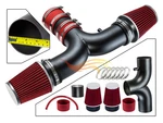 Bcp Rw Red For 2003-2008 Dodge RAM1500 5.7L V8 Dual Twin Air Intake Kit+filter. Fixed Price $99.99.