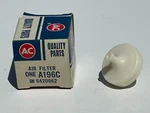 Nos A196C 1958-1973 Olds Pontiac Hood Tachometer Vent Check Filter 6420962. Fixed Price $45.00.
