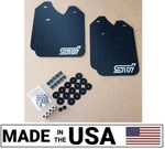 Sr 02-07 Mud Flaps Set Black W/ Hardware Kit & Custom Vinyl. Fixed Price $53.90.