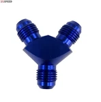 1PCS Blue Aluminum Y Fitting 6 X An Male Emusa. Fixed Price $11.99.