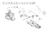 Mercedes-benz W176 Vacuum System Line A2700700532. Fixed Price $31.92.