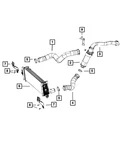 Genuine Mopar Charge Air Cooler Duct 68259699AB. Fixed Price $392.00.